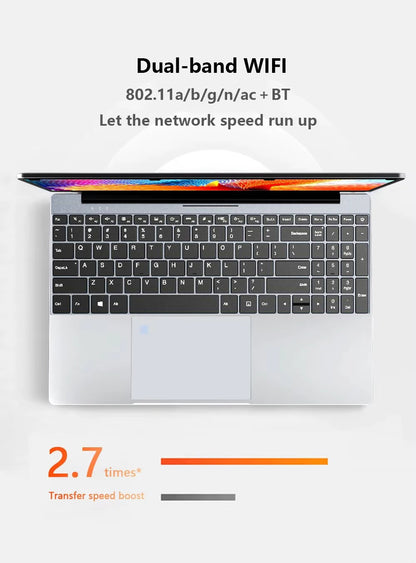 new 15.6" Ultra Intel i9 10980HK Laptop Computer PC Windows 11 16GB RAM 1TB SSD i9 Laptops Office Fingerprint Unlock Notebook PC