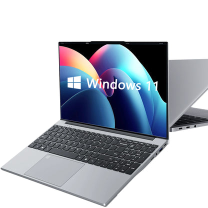 Windows 11 Intel I9-10980HK I3-6100U 15.6 inch Portable Laptop Fingerprint Unlock Notebook 16GB 1TB 2TB Gaming Laptops Computer