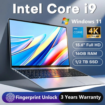 15.6 inch Gaming Laptop Intel Core I9 10980HK/9900 Windows 11 Pro Gamer PC 16GB RAM 1TB M.2 SSD IPS Notebook Computer Laptops PC