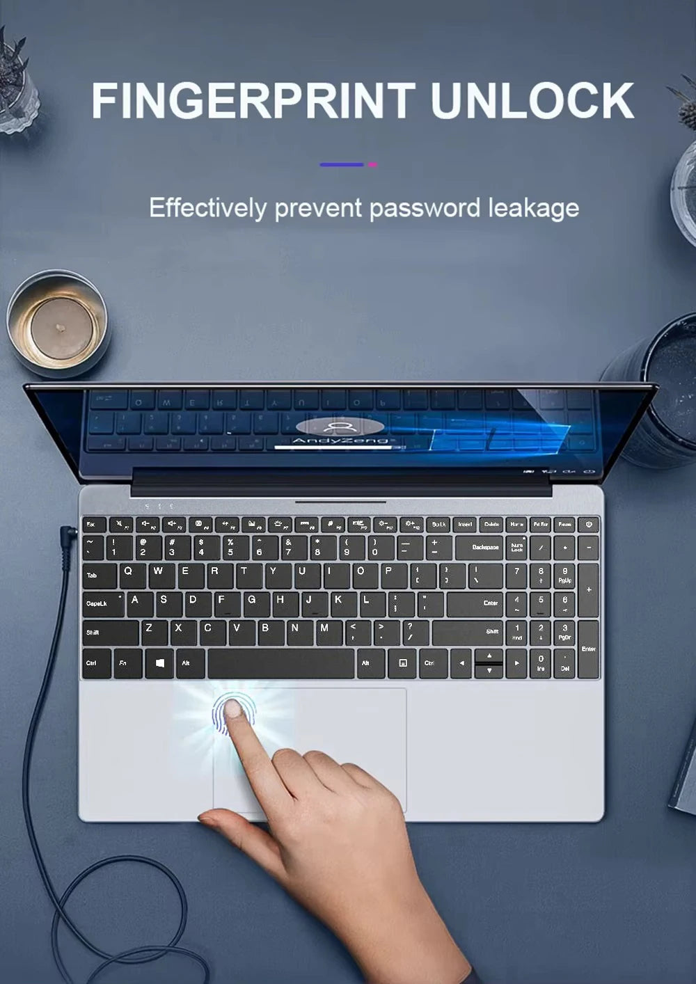 new 15.6" Ultra Intel i9 10980HK Laptop Computer PC Windows 11 16GB RAM 1TB SSD i9 Laptops Office Fingerprint Unlock Notebook PC