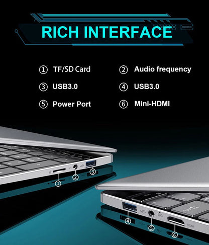 Intel I9 15.6' Windows 11 Laptop Computer Intel Core I9 10980HK 16GB 1TB Laptops Office Computer Fingerprint Unlock Notebook PC