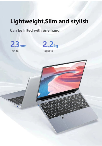 2026 15.6' Windows 11 Pro Laptop Computer Intel Core I9 10980HK 16GB 1TB Laptops Office Computer Fingerprint Unlock Notebook PC