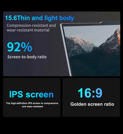 15.6 inch Gaming Laptop Intel Core I9 10980HK/9900 Windows 11 Pro Gamer PC 16GB RAM 1TB M.2 SSD IPS Notebook Computer Laptops PC