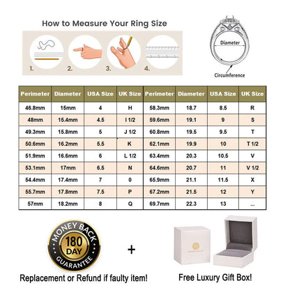 Newshe 925 Sterling Silver D VVS1 Full Moissanite Wedding Rings Set for Women Halo Oval Cut Engagement Ring